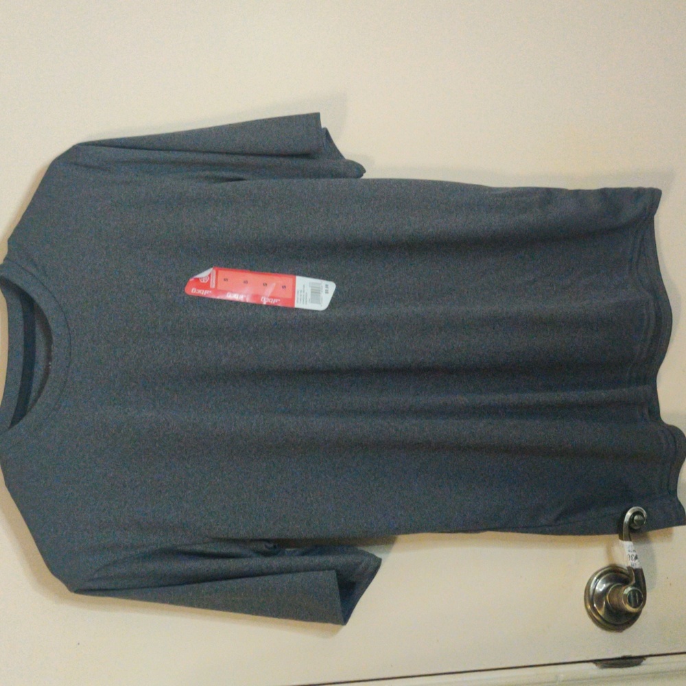 Bcg Grey Polyester Tee NWT Ready For Graphic Transfer